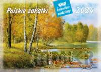 Kalendarz 2024 WL 07 Polskie zakątki rodzinny ścienny mały