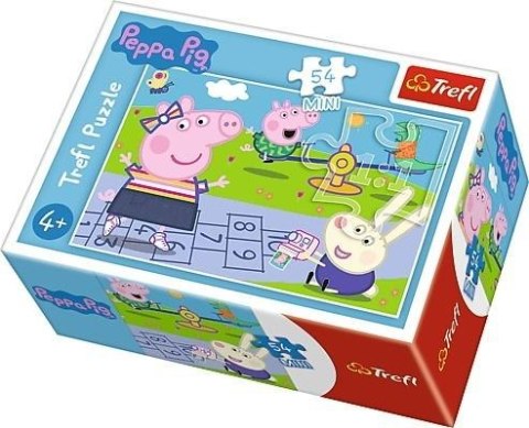 Puzzle 54 mini Wesoły dzień Świnki Peppy 3 TREFL