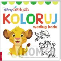 Disney Maluch. Koloruj według kodu.