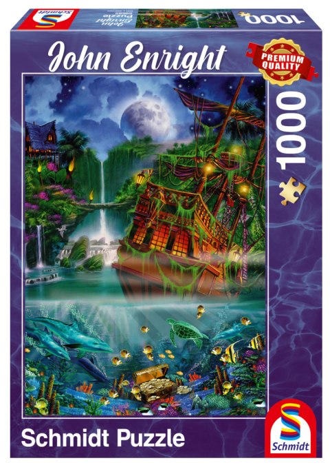 Puzzle 1000 PQ Zatopiony skarb J. Enright 109408