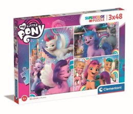 Puzzle 3x48 Super Kolor My Little Pony