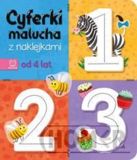 Cyferki malucha z naklejkami. Od 4 lat