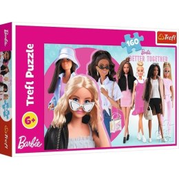 Puzzle 160 Barbie i jej świat TREFL