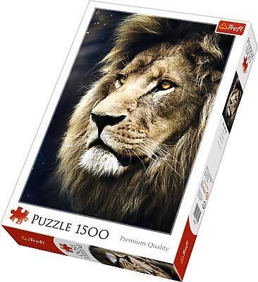 Puzzle 1500 Portret lwa TREFL