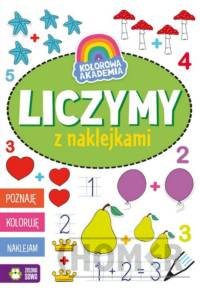 Kolorowa Akademia Liczymy z naklejkami