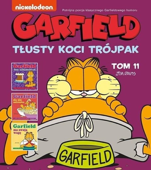 Garfield T.11 Tłusty koci trójpak