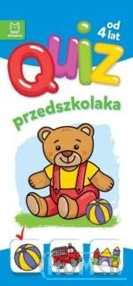 Quiz przedszkolaka z misiem od 4 lat