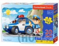 Puzzle 20 Maxi Konturowe Police Patrol