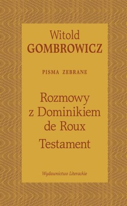 Testament. Rozmowy z Dominikiem de Roux