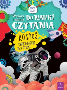 Wyrazy i zdania do nauki czytania Kosmos