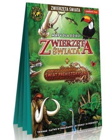 Zwierzęta świata + Świat prehistoryczny laminat