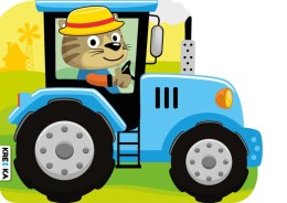 Traktor Pojazdy dla maluchów Kolorowanka