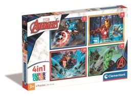 Puzzle 4w1 Super Kolor The Avengers