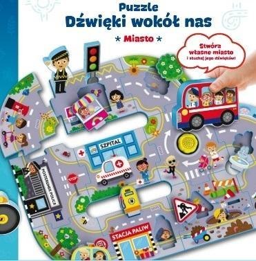 Puzzle dźwięki wokół nas miasto