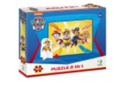 Puzzle 60 Paw Patrol with charater figure