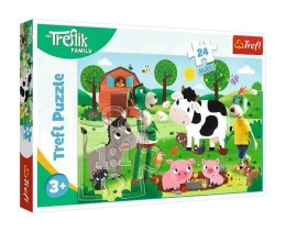 Puzzle 24 maxi Trefliki na wsi TREFL