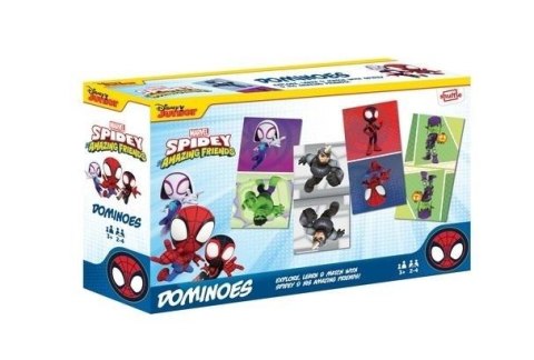 Shuffle Dominoes Spidey CARTAMUNDI