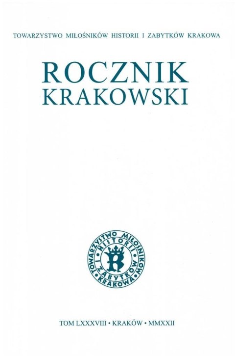 Rocznik Krakowski LXXXVIII