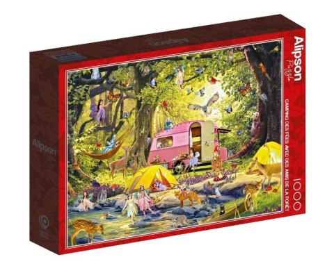 Puzzle 1000 Wróżkowy camping z przyjaciółmi