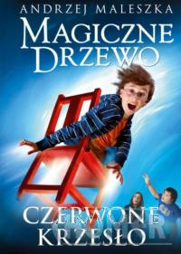 Magiczne Drzewo Czerwone krzesło