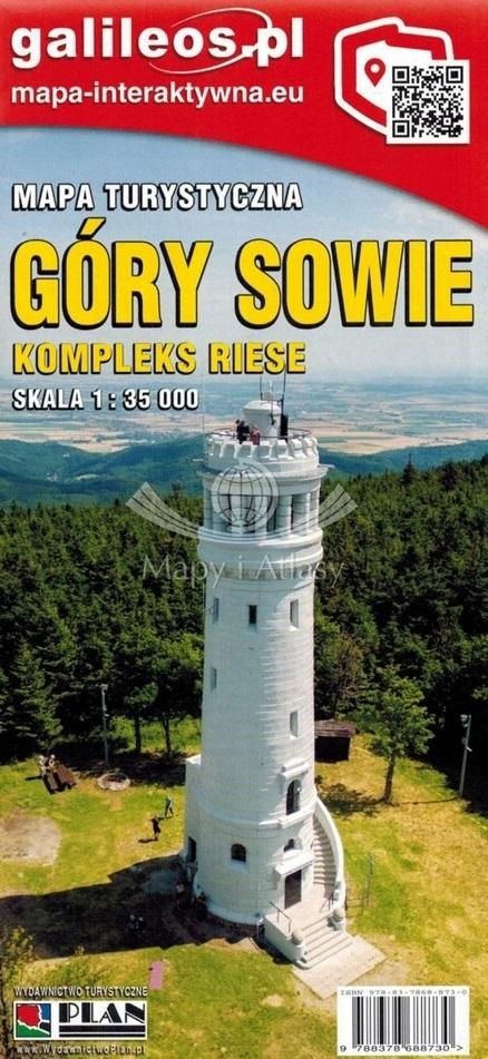 Góry Sowie 1:35 000 mapa turystyczna