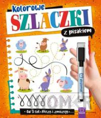 Kolorowe szlaczki z pisakiem Piszę i zmazuję od 5 lat