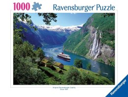 Puzzle 1000 Fiord w Norwegii