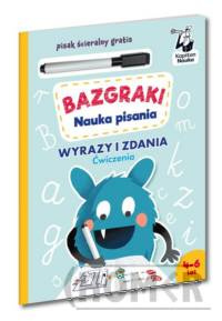 Bazgraki Nauka pisania Ćwiczenia Litery i wyrazy Kapitan Nauka