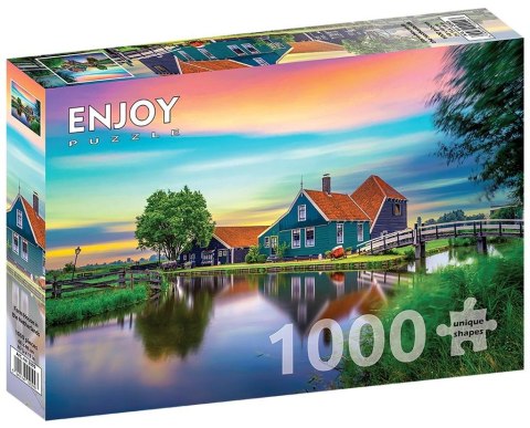 Puzzle 1000 Wiejski dom w Niderlandach