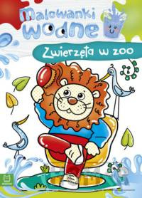 Malowanki wodne Zwierzęta w zoo