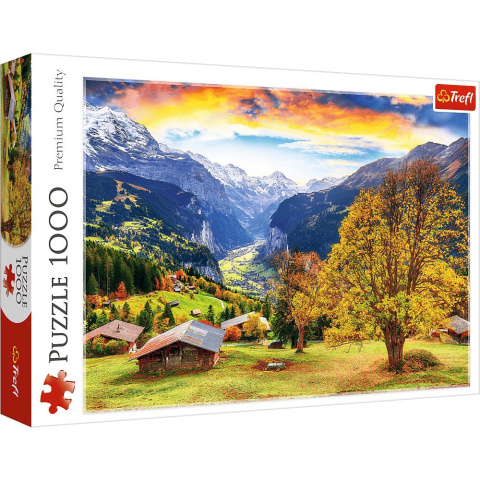 Puzzle 1000 Malownicza alpejska wioska 10775