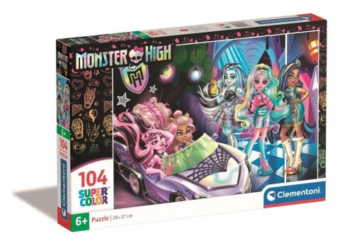 Puzzle 104 Super Kolor Monster High