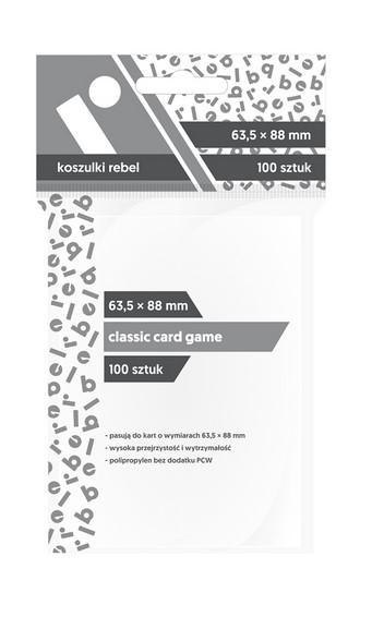 Koszulki CCG 63,5x88 (100szt) REBEL