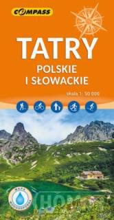 Tatry Polskie i Słowackie 1:50 000 mapa laminowana