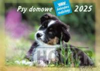 Kalendarz 2025 rodzinny WL08 Psy domowe