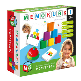 Memokubki - zabawka edukacyjna Montessori