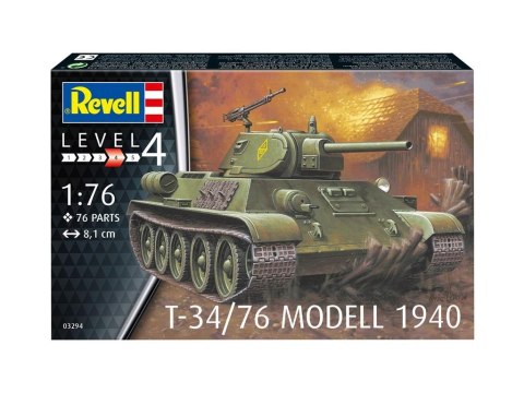 Pojazd 1:76 T-34/76 Model 1940