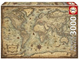 Puzzle 3000 Mapa świata