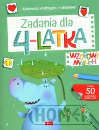 Wzorowy maluch. Zadania dla 4-latka