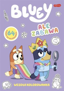 Ale zabawa. Bluey. Wesoła kolorowanka