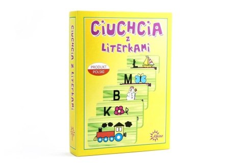 Ciuchcia z literkami ABINO