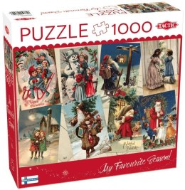 Puzzle 1000 Vintage Christmas Cards