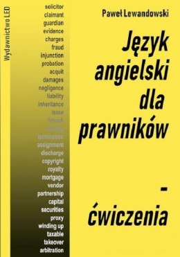 Język angielski dla prawników. Ćwiczenia