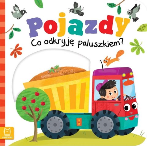 Pojazdy. Co odkryję paluszkiem?