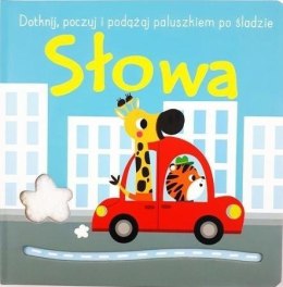 Dotknij, poczuj i podążaj po śladzie. Słowa