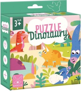 Puzzle Dinozaury 3+