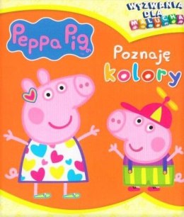 Świnka Peppa. Wyzwania dla malucha. Poznaję kolory