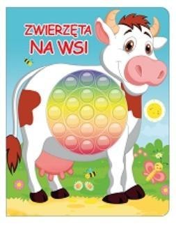 Zwierzęta na wsi. Książeczka sensoryczna