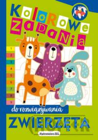 Kolorowe zadania do rozwiązywania Zwierzęta