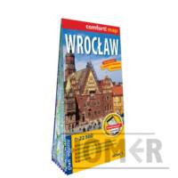 Wrocław laminowany plan miasta 1:22 500